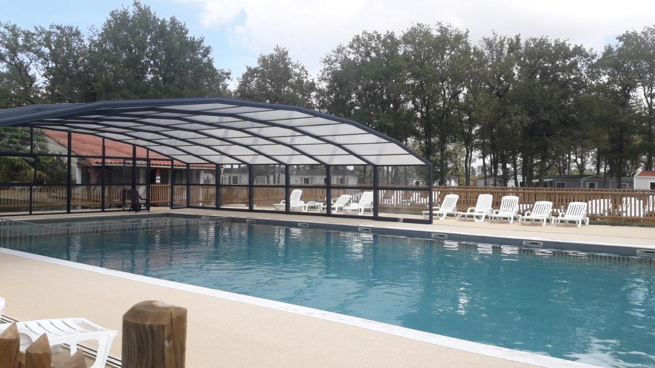 Mobil Home Camping 3*** Piscine Chauffee La Boissiere-de-Montaigu Exteriér fotografie